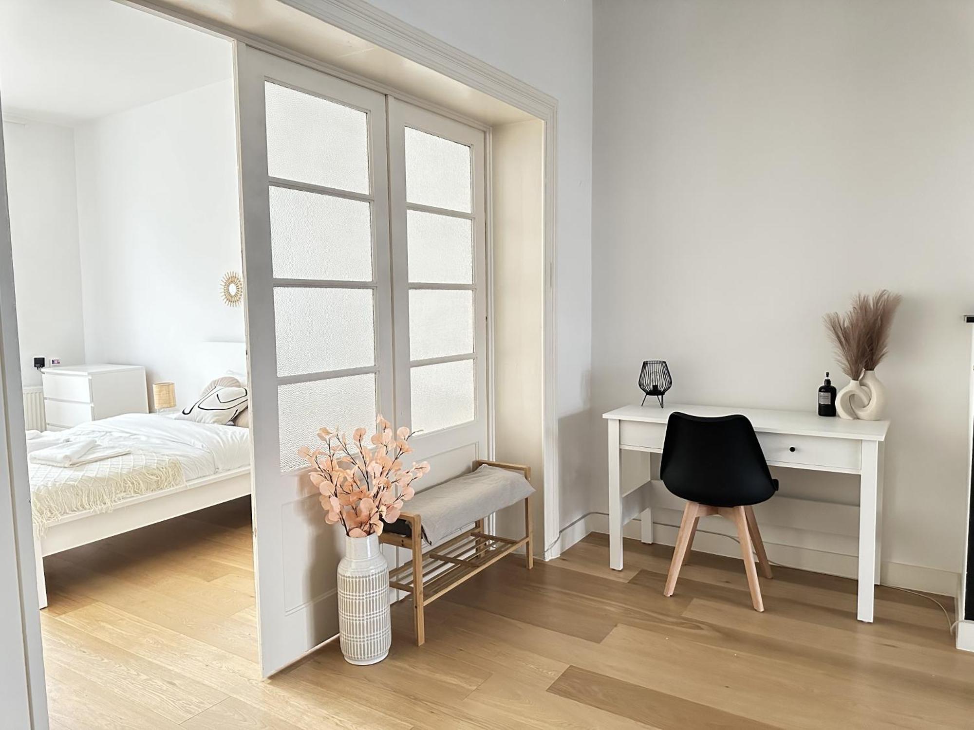 Trendy Flat In Brussels Apartment Bagian luar foto